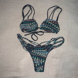San Lorenzo Reversible Braided Bikini Set